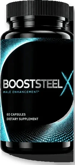 BoostSteelX single bottle of male vitality capsules, 60 capsules