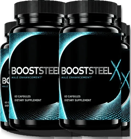 BoostSteelX 6-bottle best-value male vitality supplement package